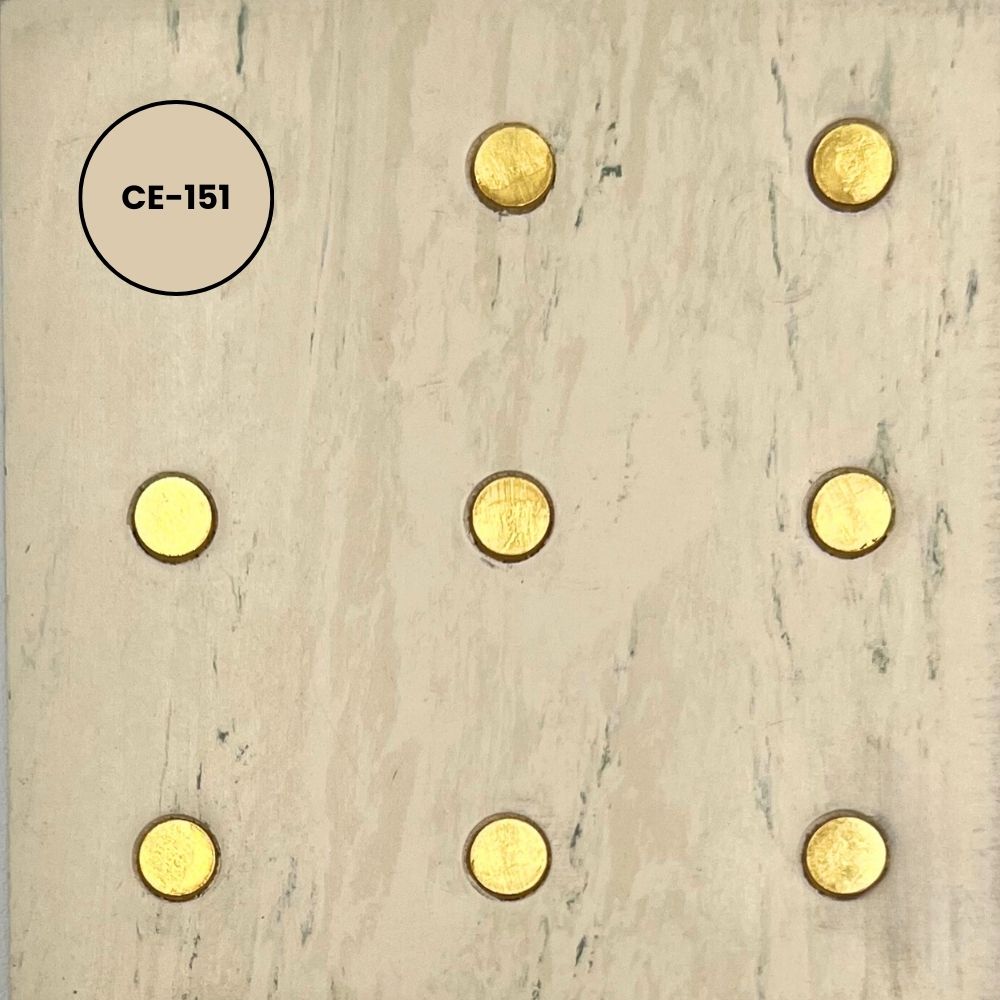 Custom Marbelized Stainless Steel or Brass Studded Metal Elevator Floo ...