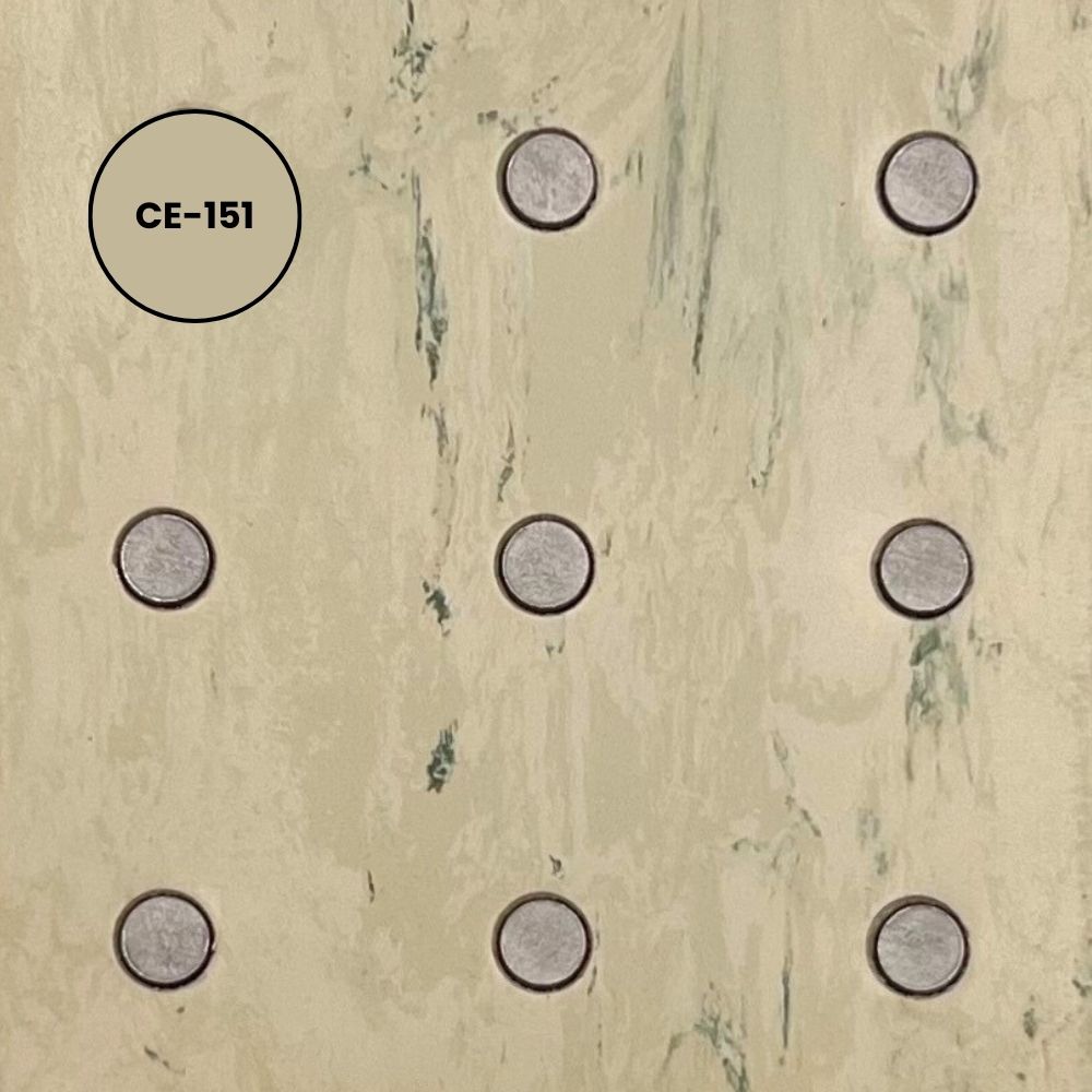 Custom Marbelized Stainless Steel or Brass Studded Metal Elevator Floo ...